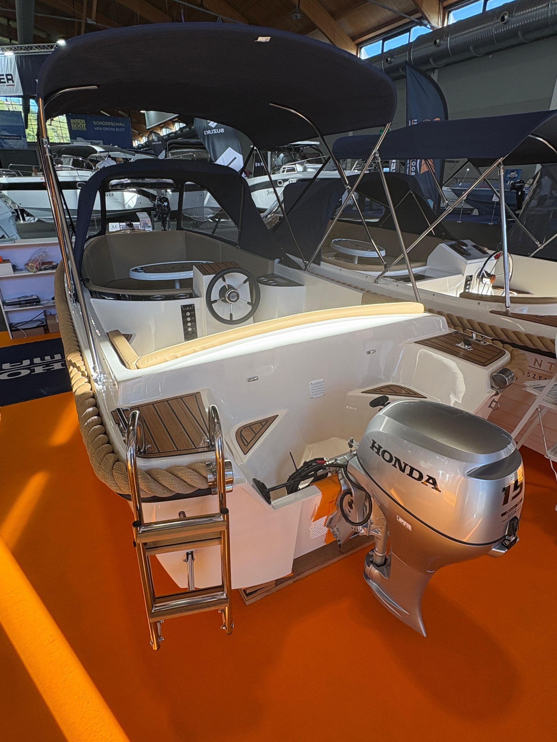 Giant 485 Prestige EX inkl. Honda BF 15 LRTU – Bild 5