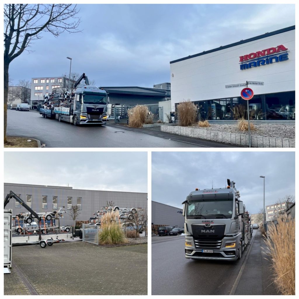 Harbeck Trailer Anlieferung