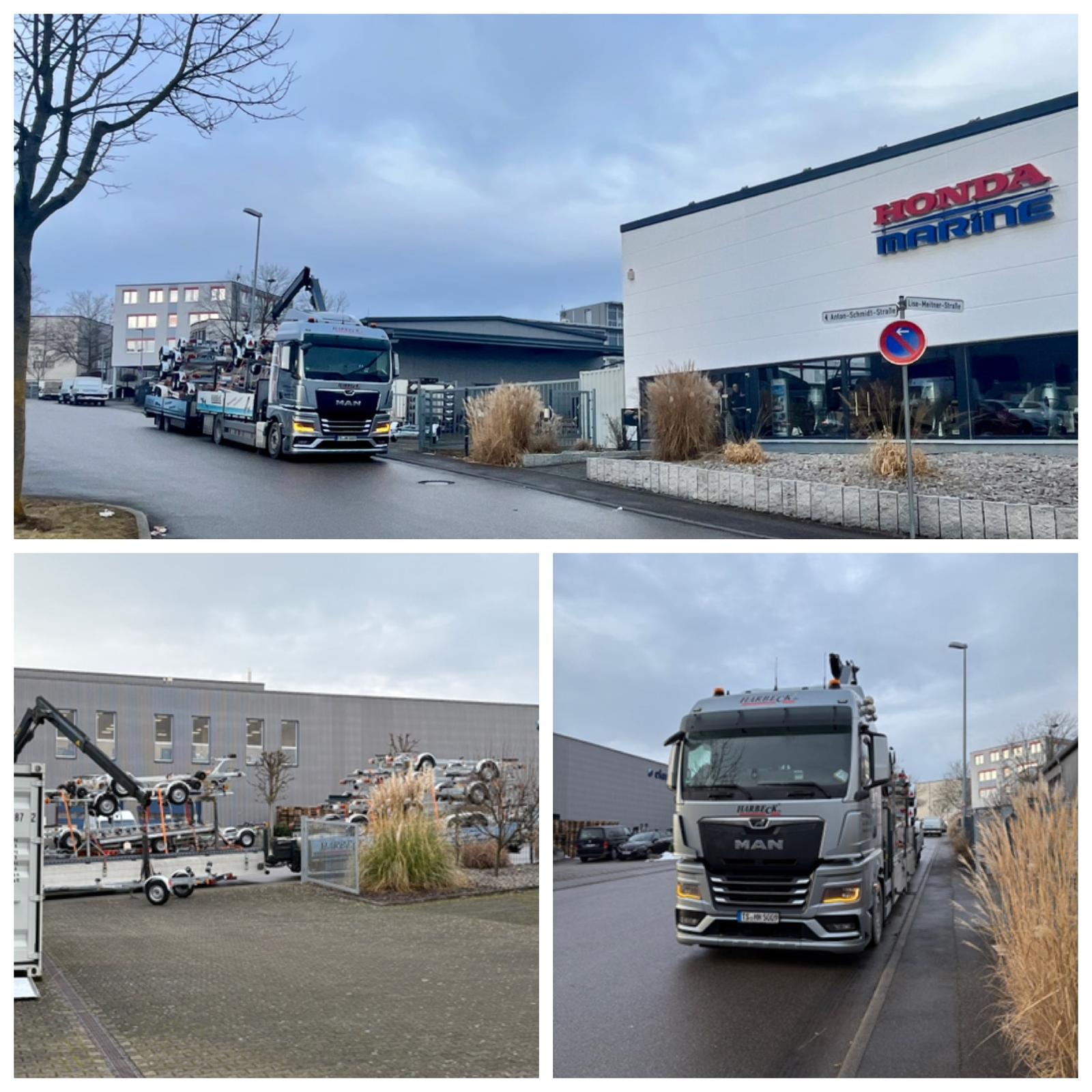 Mehr über den Artikel erfahren Harbeck Trailer Anlieferung